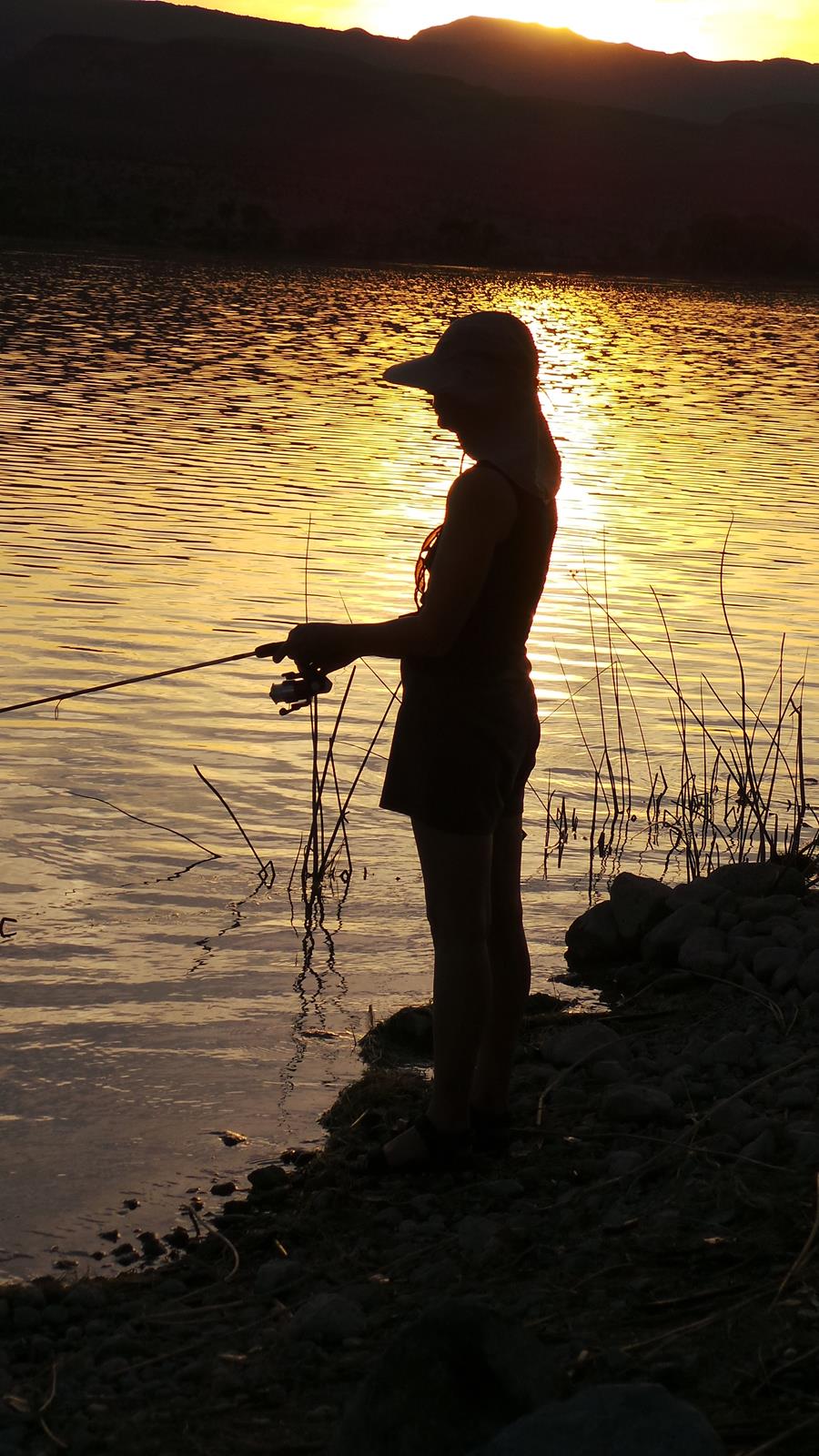 Author Fishing © Emlynn McDermott